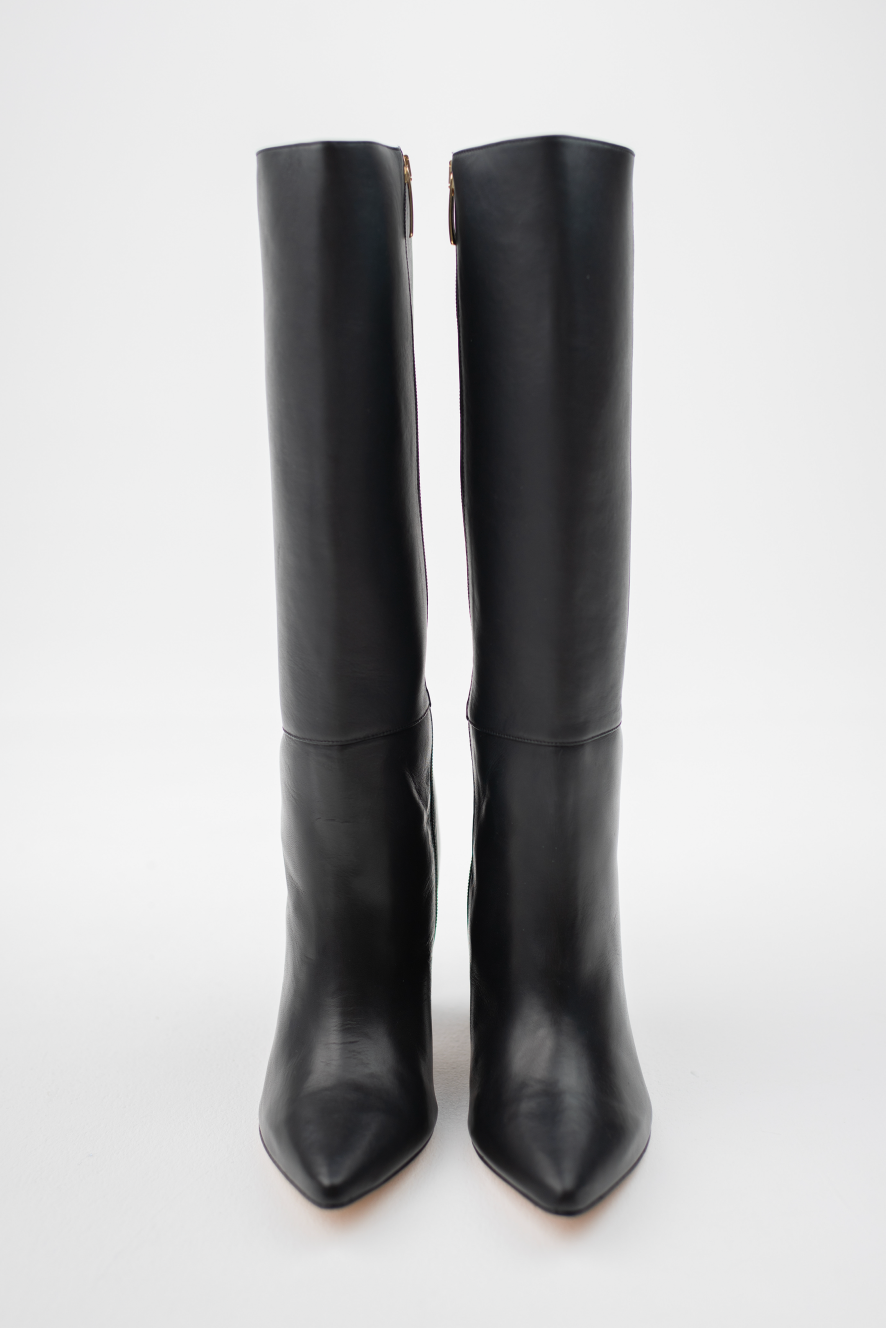 Bota alta Celina - Negra