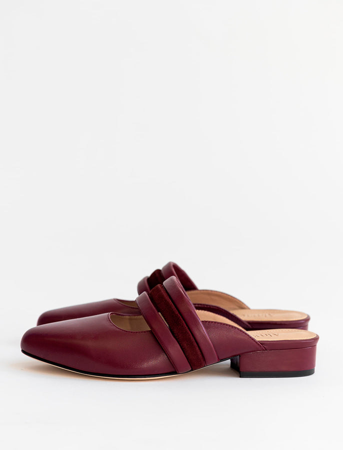 Burgundy Alma Caso Shoes