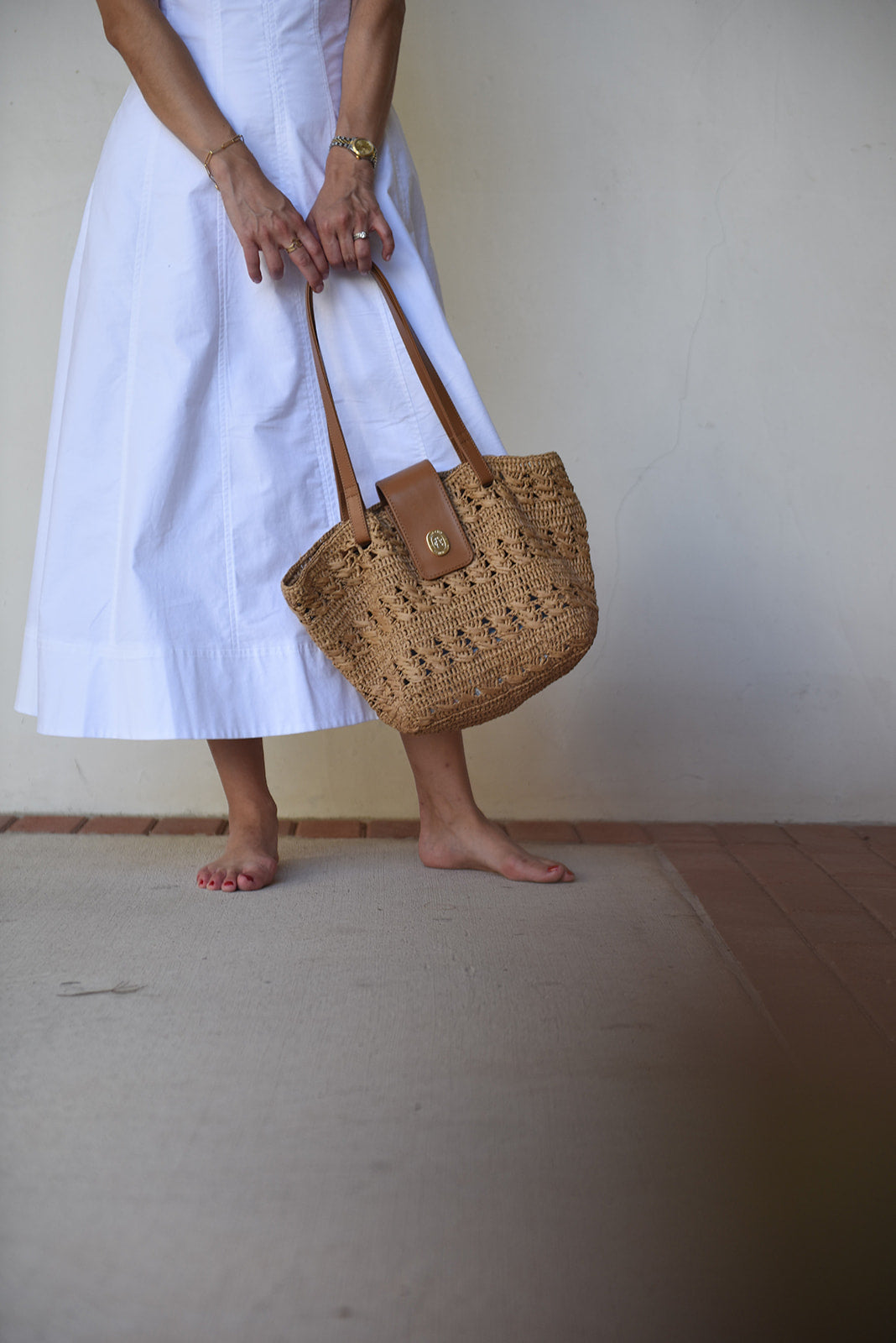 Loretta Raffia Bag