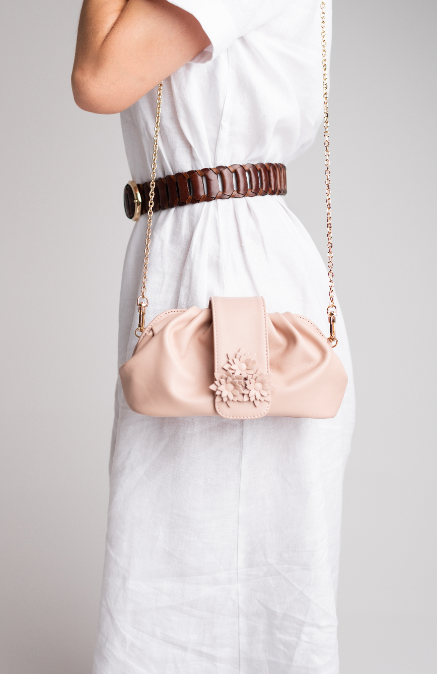 Julieta Clutch - Blush Pink