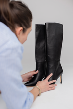 Load image into Gallery viewer, Paloma Tall Boot Black
