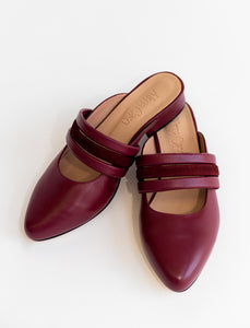 Burgundy Alma Caso Shoes