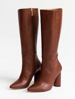 Load image into Gallery viewer, Celina Tall Boot Camel Shoes Alma Caso
