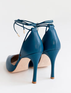 Estela Pump Blue Alma Caso Shoes