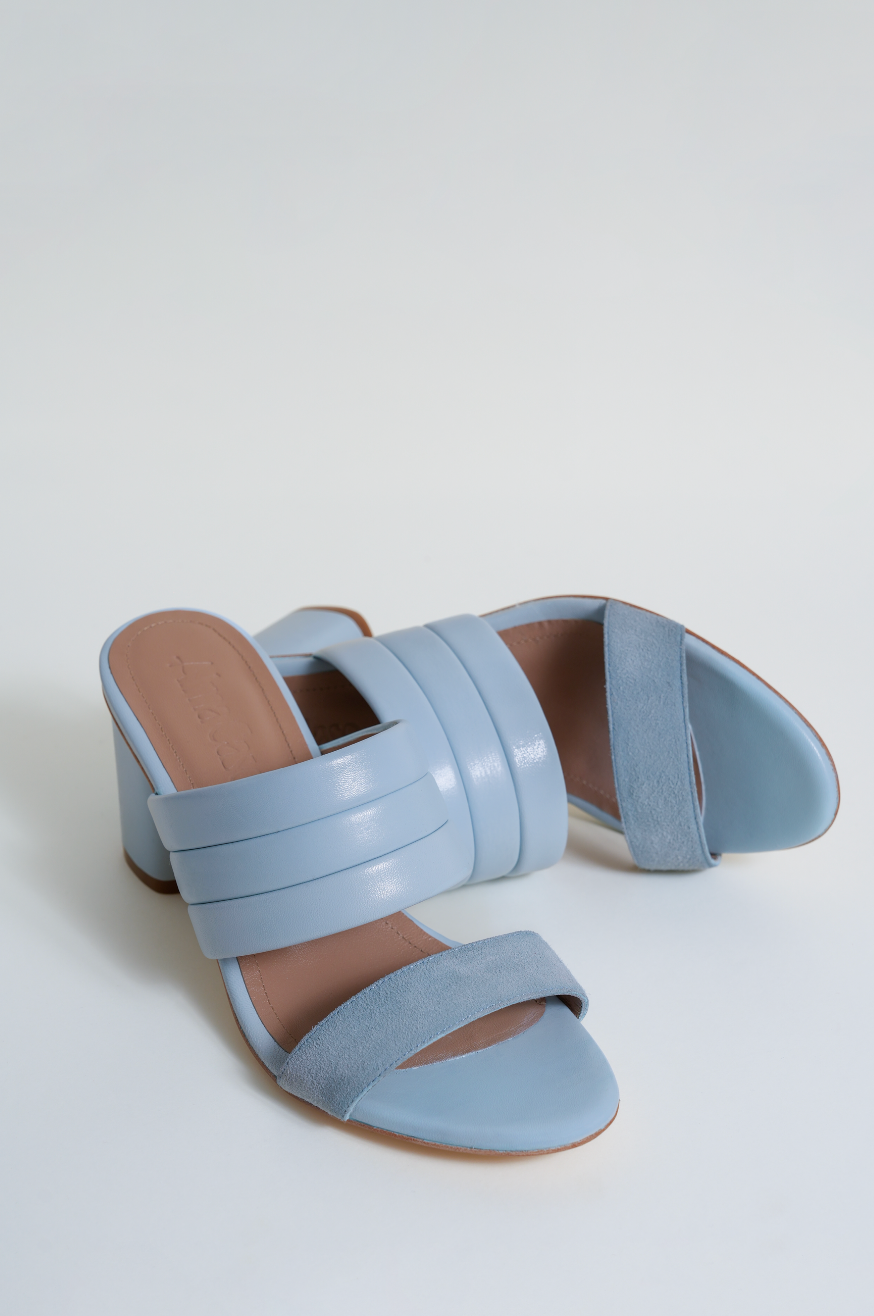 Catalina Mule - Azul Claro