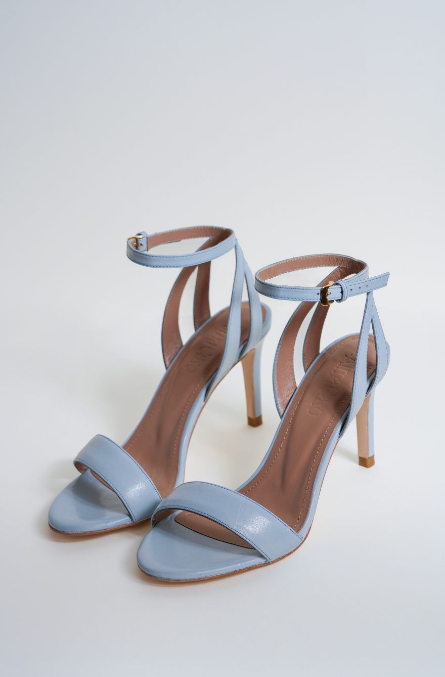 Blue 2025 strap sandals