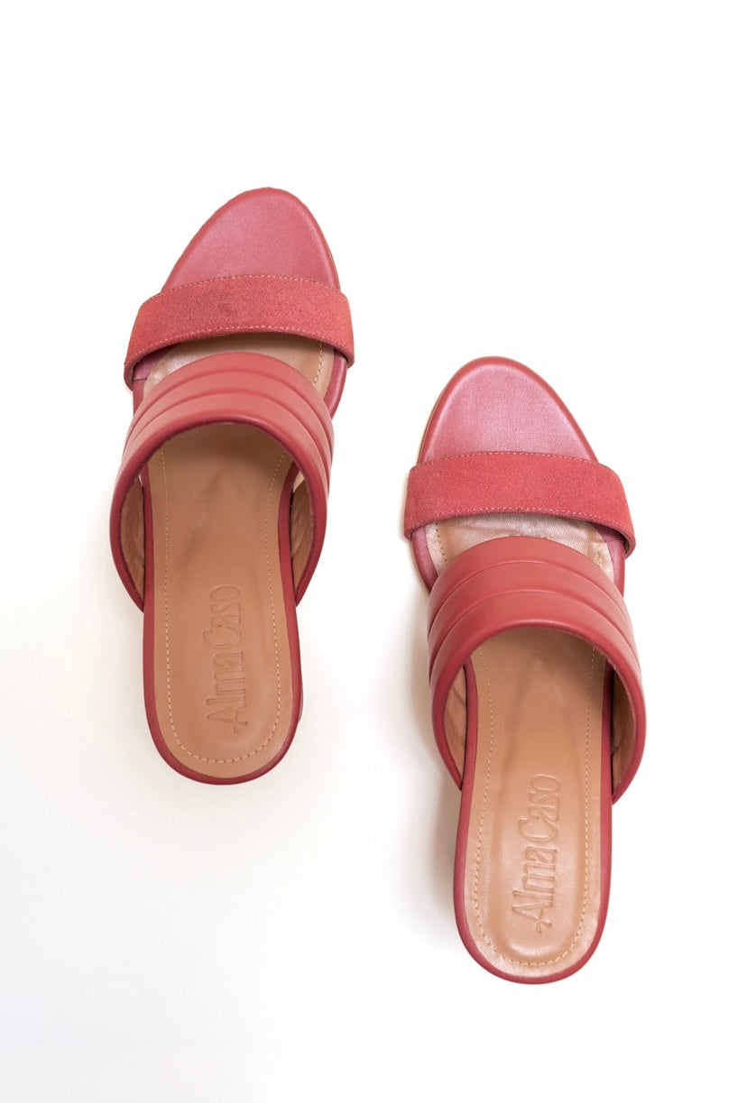 Catalina Mule Rosa Melocotón